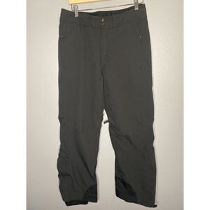 Columbia Titanium Omnitech Black Winter Snow Pants Size Medium